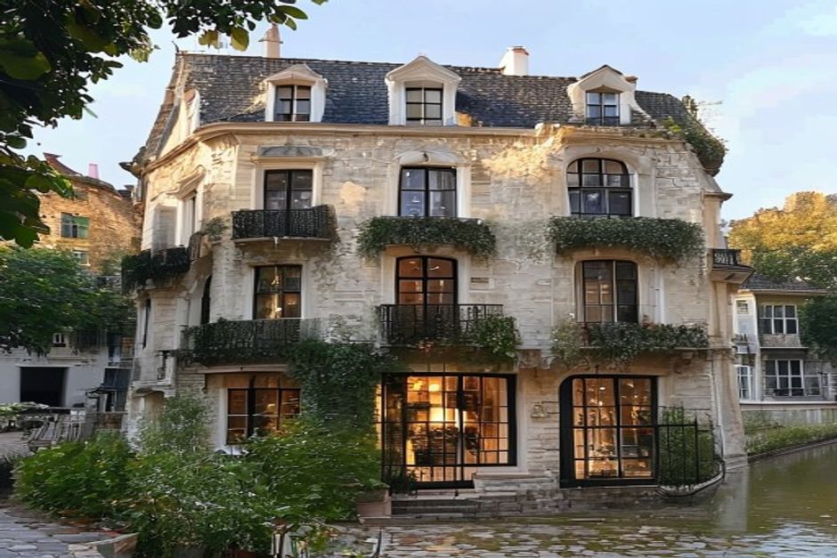 Maison girondine refaite