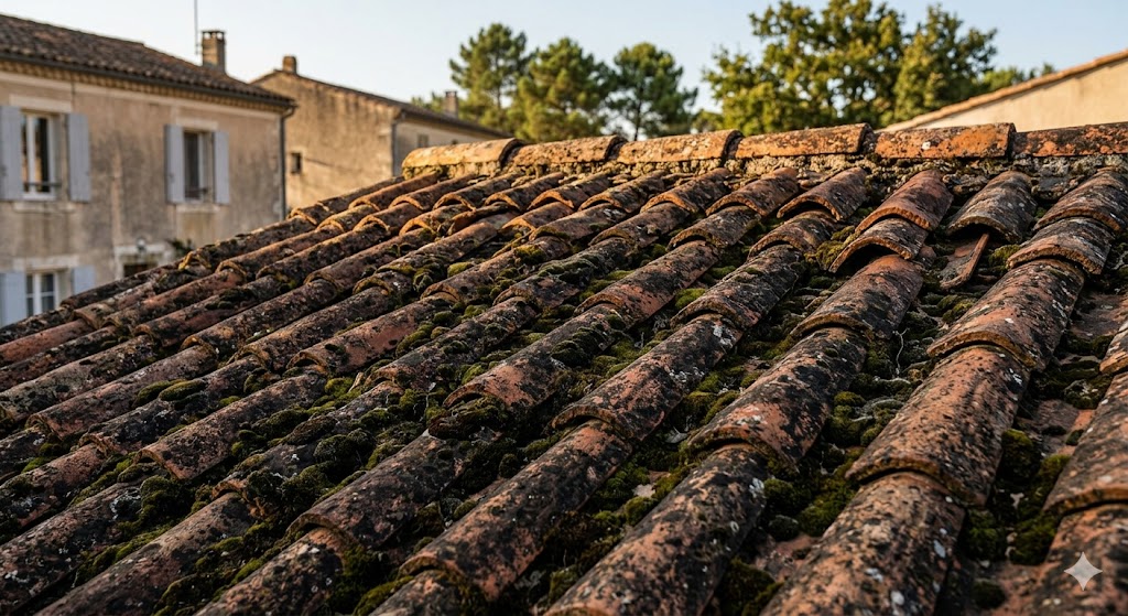 Toiture avant rénovation